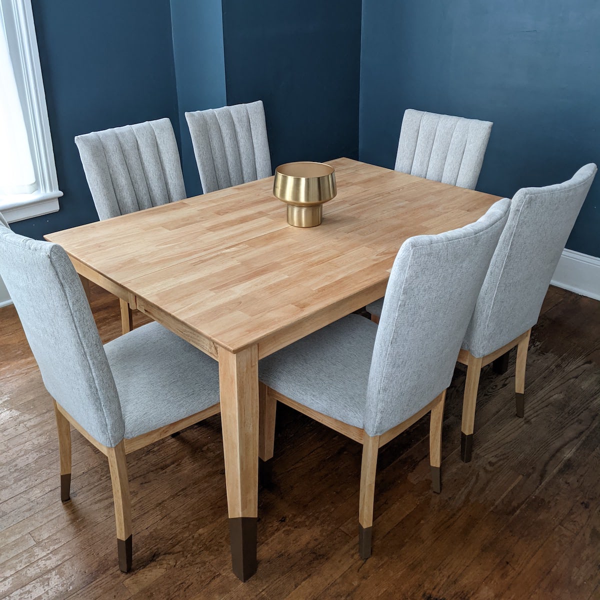 dining table and chairs after