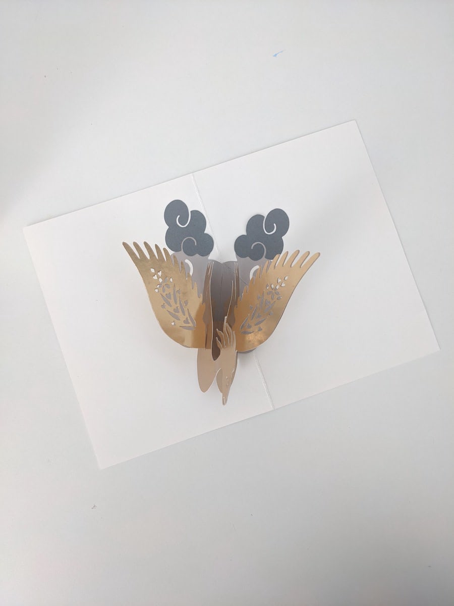 phoenix popup card